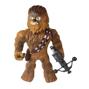 Star Wars Galactic Heroes Mega Mighties Chewbacca Figure Hasbro E5104 Bowcaster